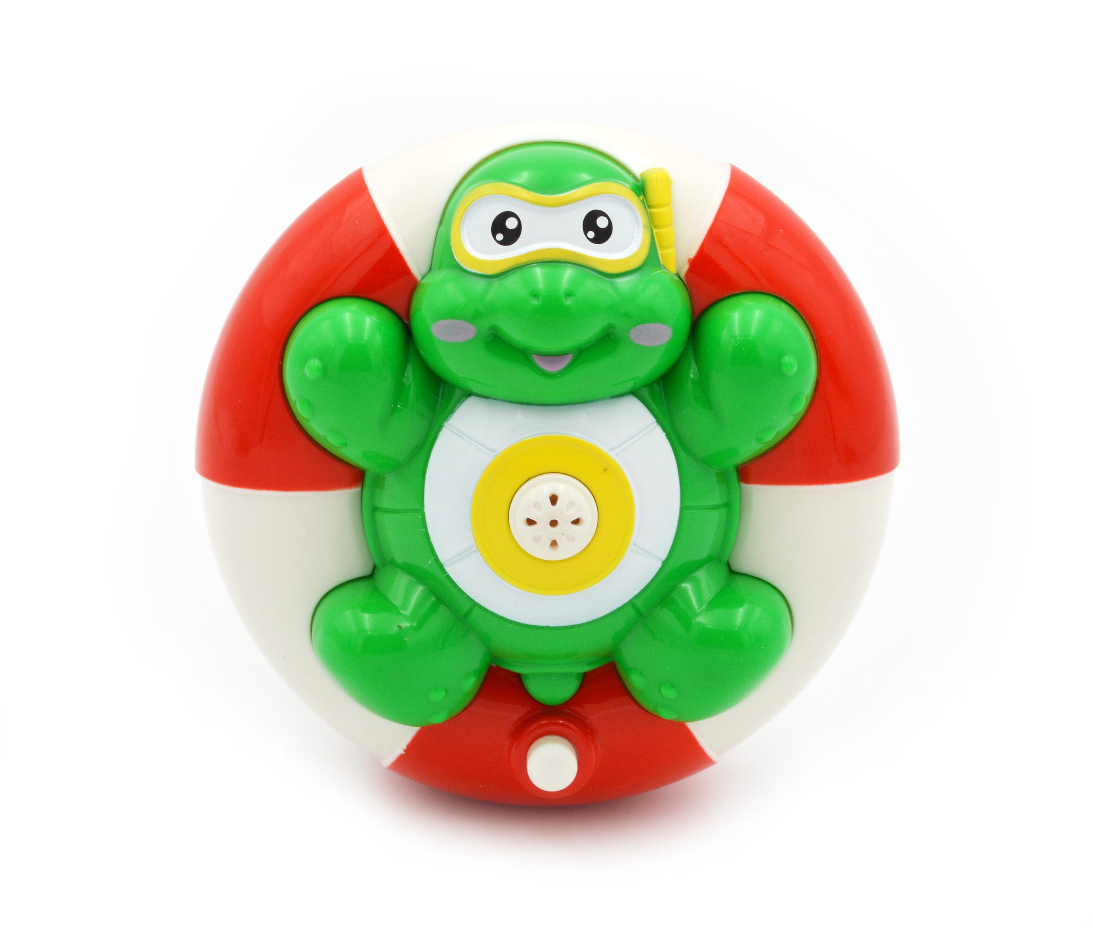 Игрушка для ванны SL87032 Черепашка с фонтаном на батарейках