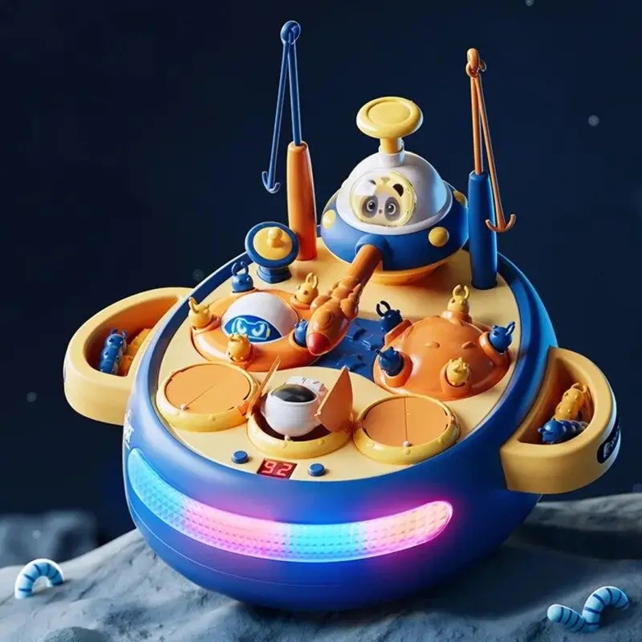 Музична гра «Космос» 5571-1 стрілялка і риболовля з підсвічуванням звуками і мелодіями в коробці