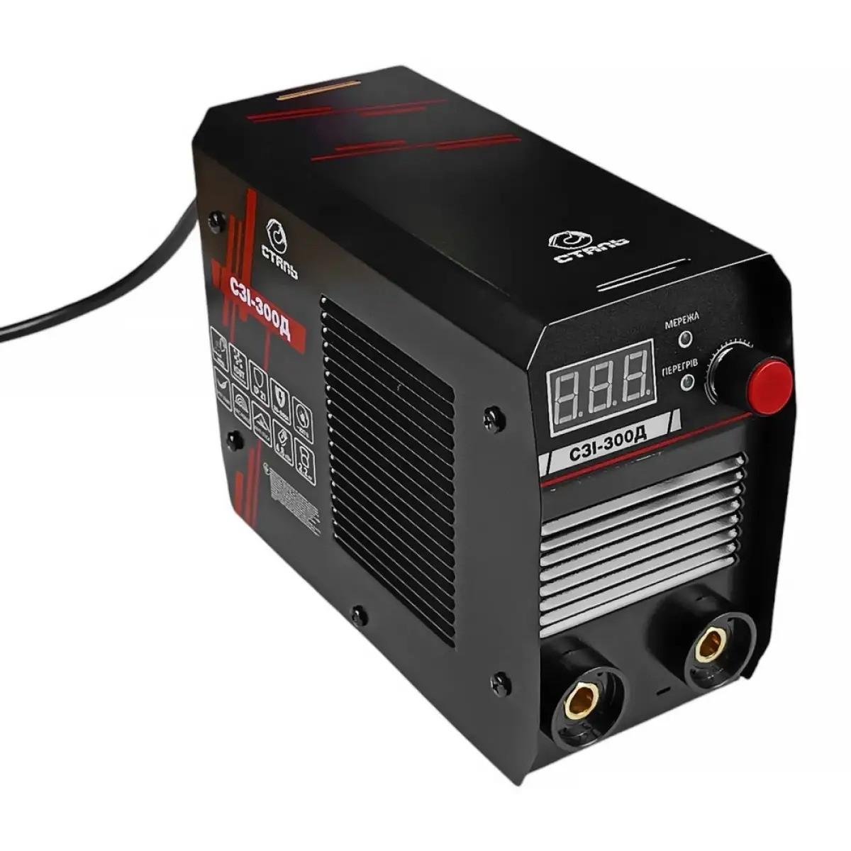 Инвертор сварочный Сталь 4,8 кВт 20-300 А (СЗИ-300Д)