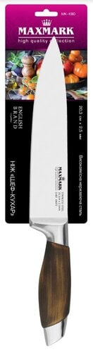 Кухонный нож Maxmark MK-K80 Шеф-повар (op169 76292) - фото 2 Кухонный нож Maxmark MK-K80 Шеф-повар (op169 76292) - фото 2