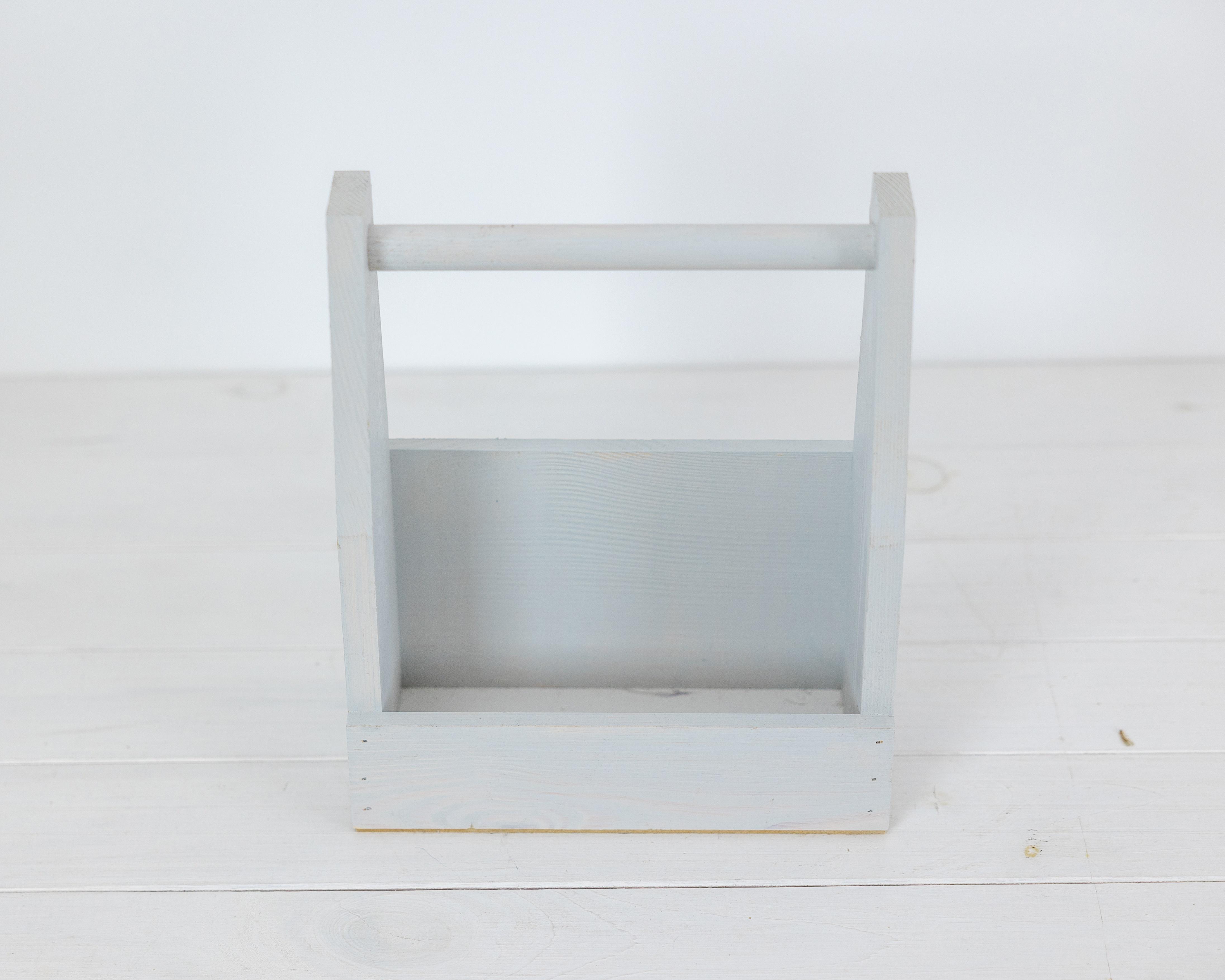 Ящик подарунковий дерев'яний Turbota box Світло-сірий (0002128) - фото 4