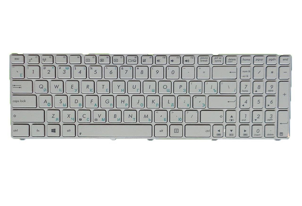Клавиатура для ноутбука Asus A54 A54 матовая (04GNV32KRU00)