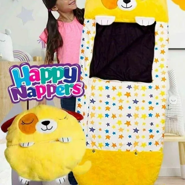 Спальний мішок дитячий Happy Nappers Dog 3в1 120 см (5e4ec6e2) - фото 3