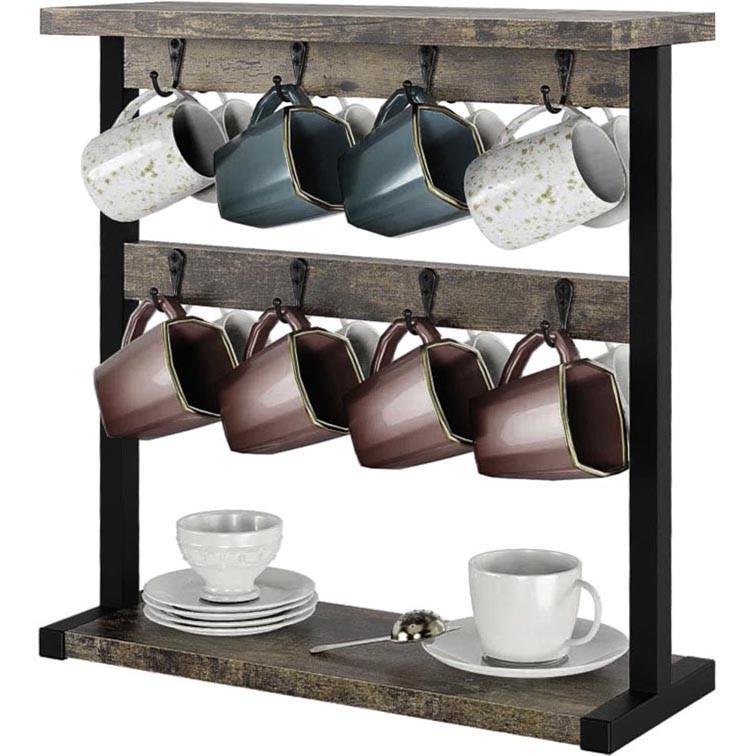 Стойка для кружек из дерева Хотана Венге/Мокко (СДК-00471210)