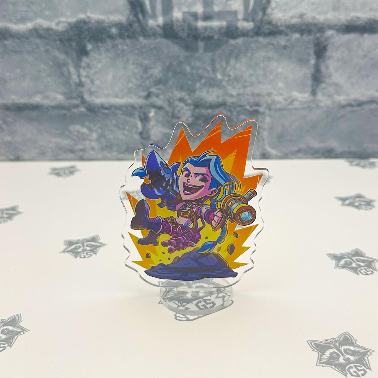 Фігурка колекційна акрилова League of Legends Джинкс 10 см (2379318234)