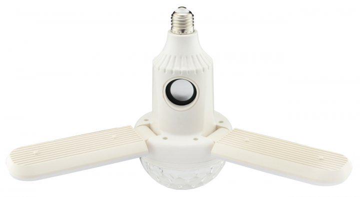 Лампа LED в патрон музыкальная с тремя лопастями (WO-11) - фото 