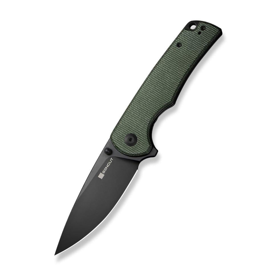 Туристичний ніж кишеньковий складаний Sencut Praktisk S24019-3 Dark Green (54818) Туристичний ніж кишеньковий складаний Sencut Praktisk S24019-3 Dark Green (54818)