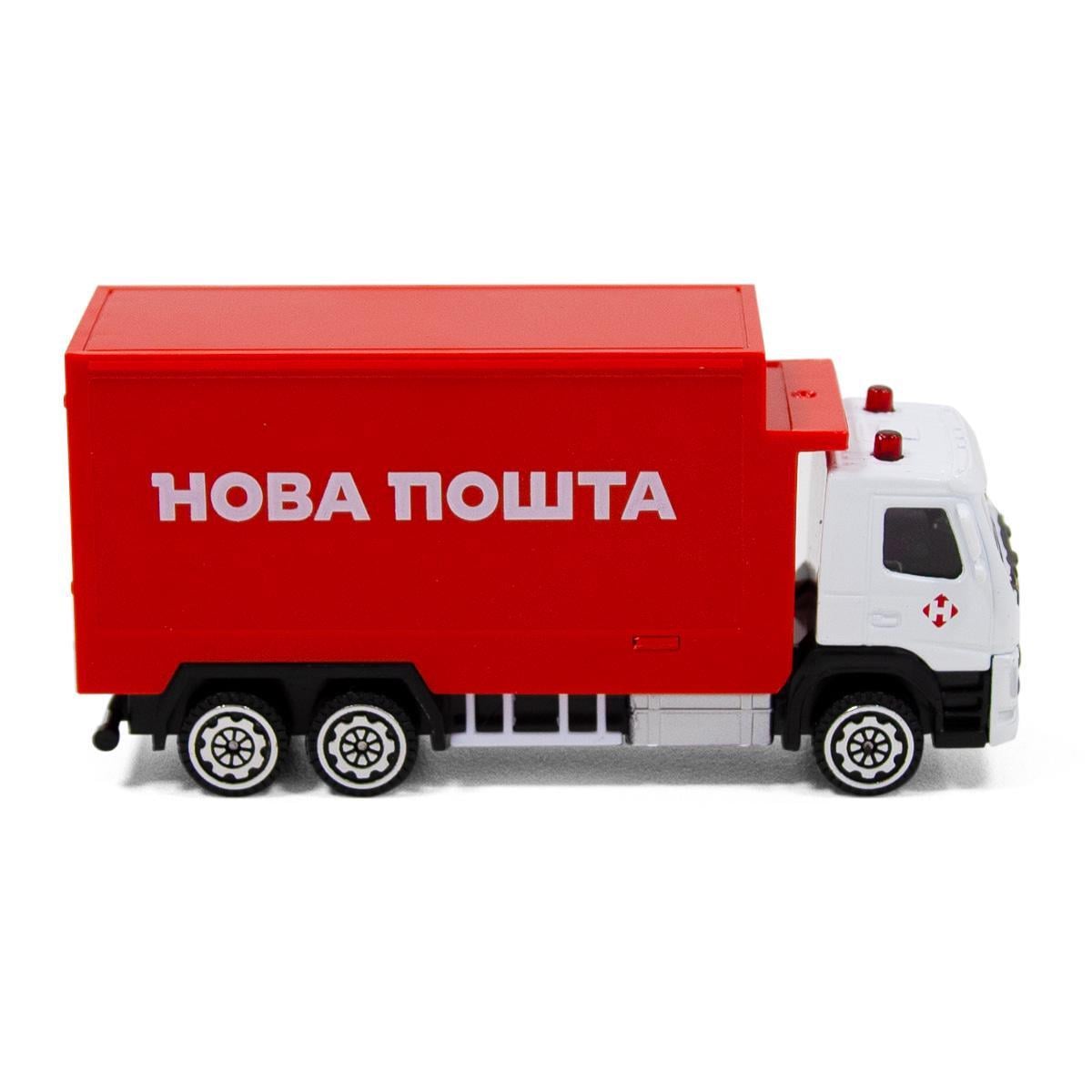 Автомодель іграшкова дитяча VOLVO НОВА ПОШТА - фото 8