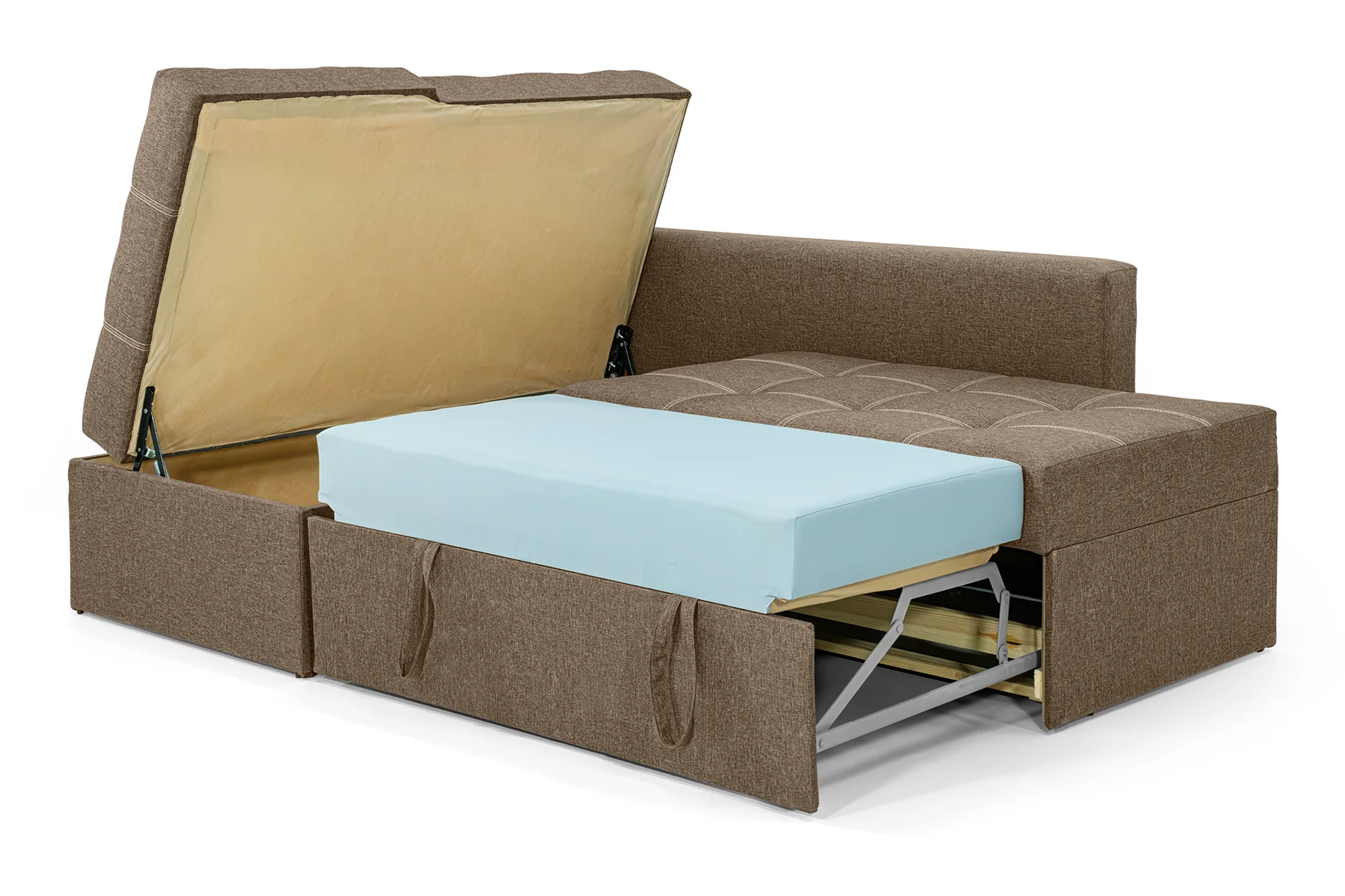 Диван угловой Франклин 225х165 см Бежевый (28118877) - фото 6