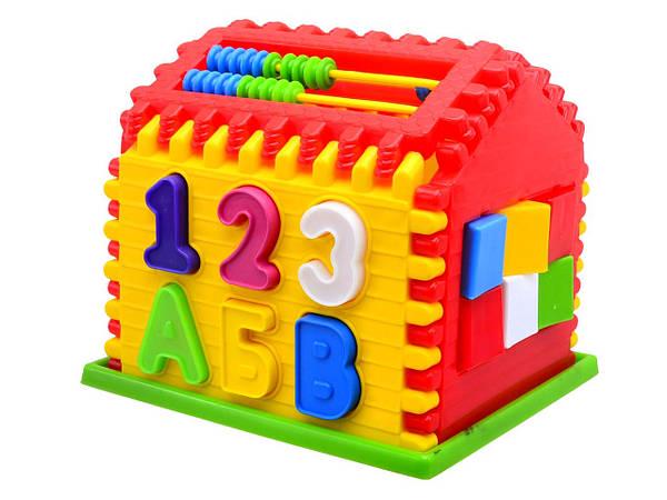 Домик-сортер Kinderway 20 эл. 20х18х16 см (50-301)