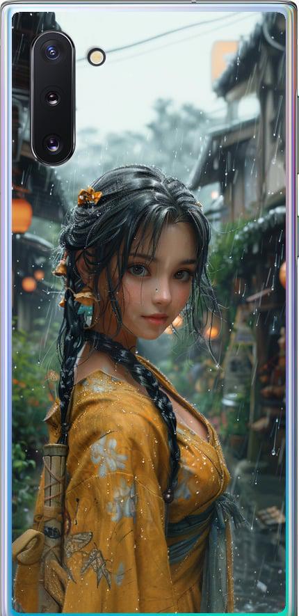 Чехол на Samsung Galaxy Note 10 Anime-girl (6133u-1718-42517)