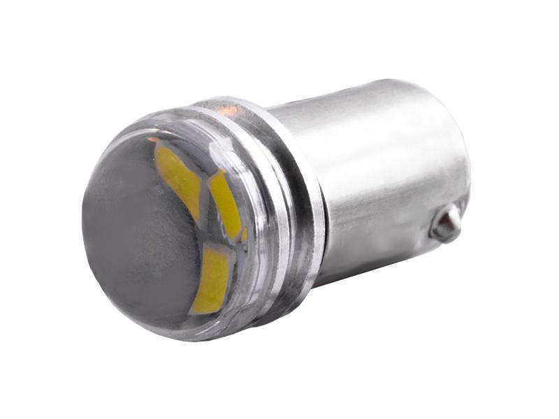Автолампа светодиодная BA9S T4W 12 В SMD2835-3led Белый (35503483)