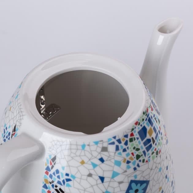 Електрочайник керамічний дисковий Sokany SK-09008 Мозаїка на 1,5 л Різнокольоровий (30147554) - фото 4 Електрочайник керамічний дисковий Sokany SK-09008 Мозаїка на 1,5 л Різнокольоровий (30147554) - фото 4