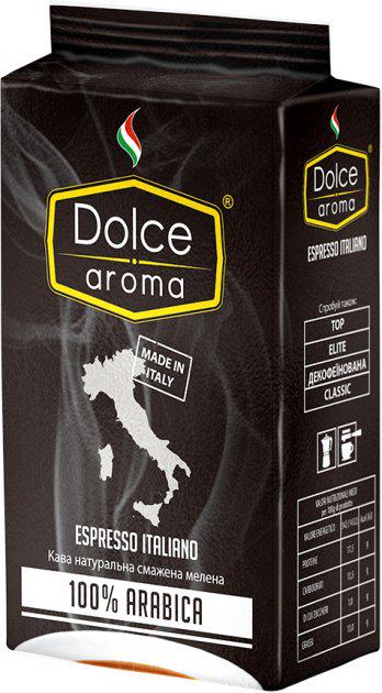 Кава мелена Dolce Aroma 100% Arabica 250 г