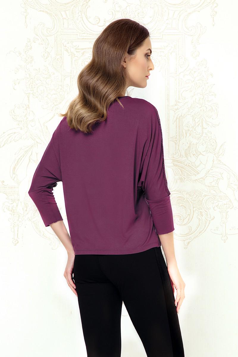 Блуза Anabel Arto р. 44/M Амарант (64454) - фото 2