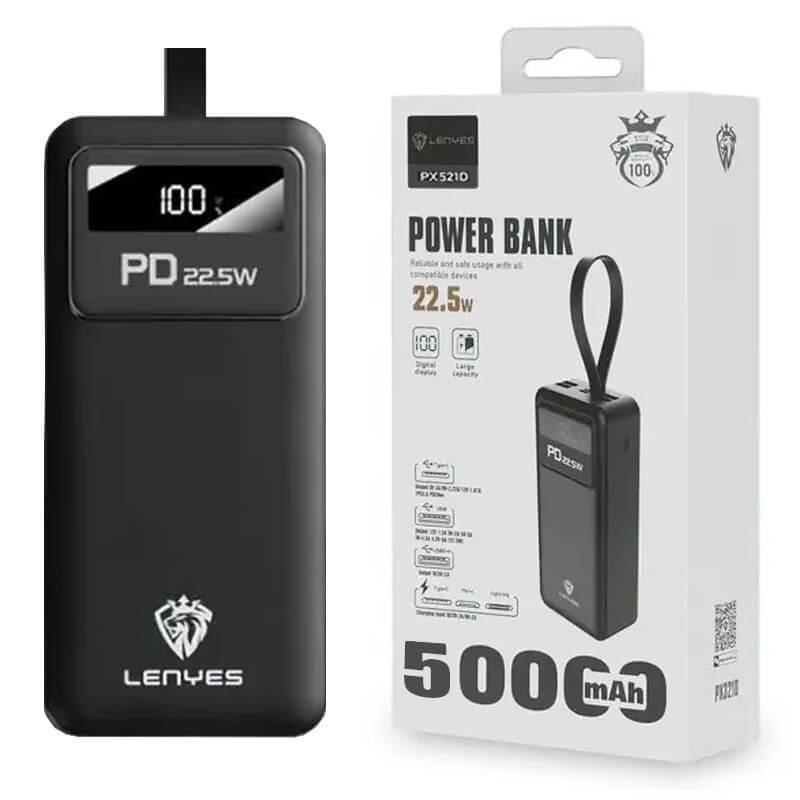 Повербанк Lenyes PX521D 50000 mAh (22825872)
