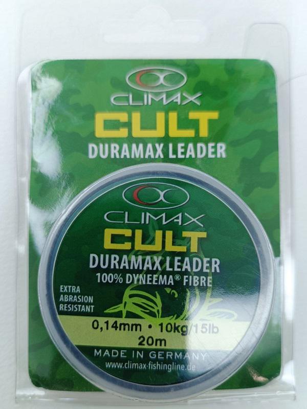 Шок-лидер Climax Duramax Leader 10 кг/15lb 20 м 0,14 мм Красно-коричневый (9942)