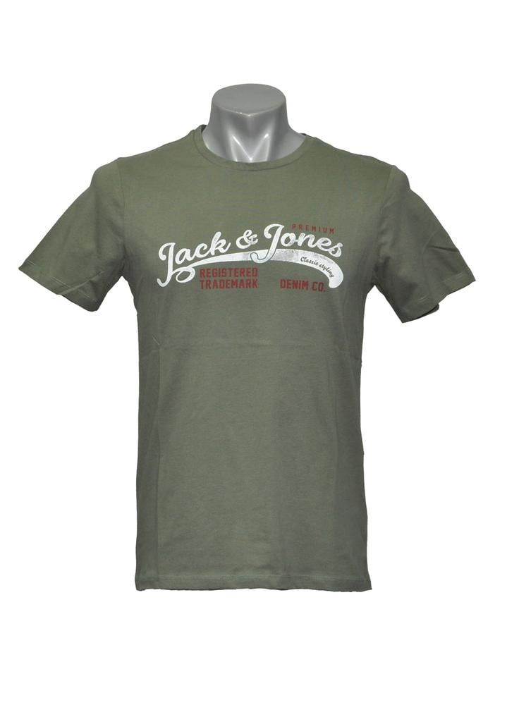 Футболка Jack & Jones 73-3004x91 мужская S Хаки