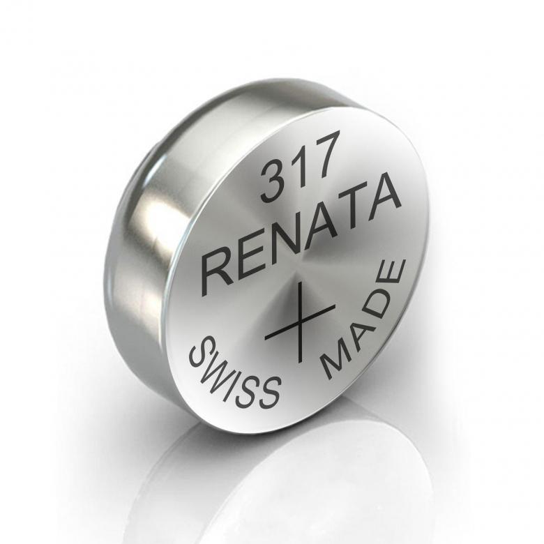 Батарейка Renata R317 SR516SW Silver Oxide 1 шт.