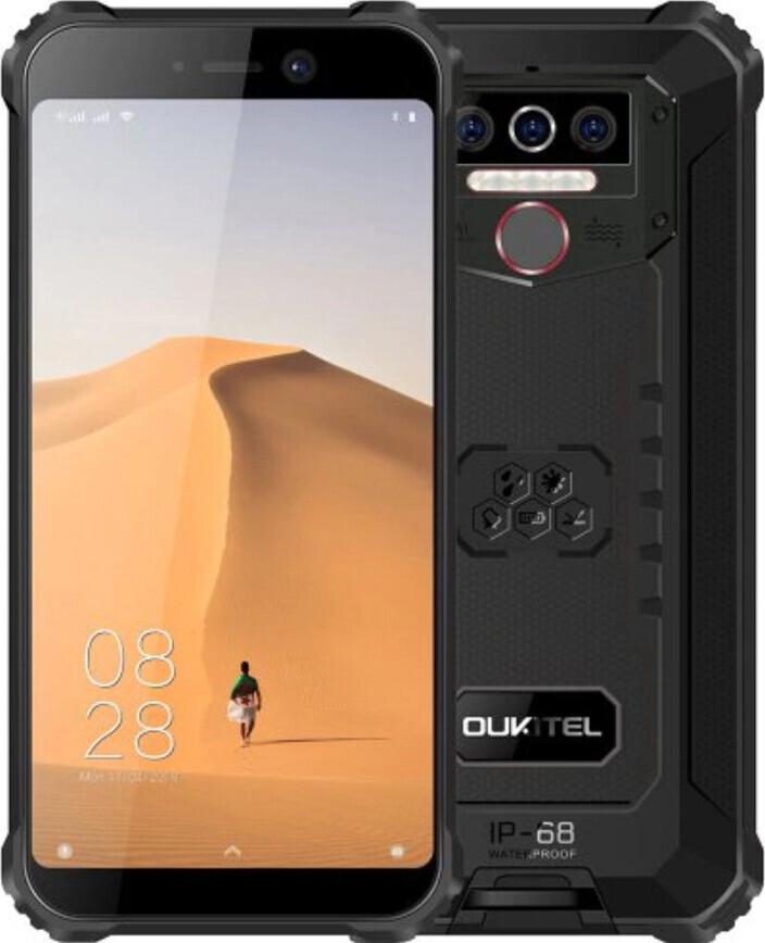Смартфон Oukitel WP5 4/32Gb АКБ 8000 мАч Black-Red