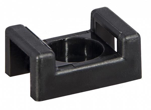 Майданчик до хомутів АСКО-УКРЕМ CTH-2А 100 шт./уп. Чорний (28681802)