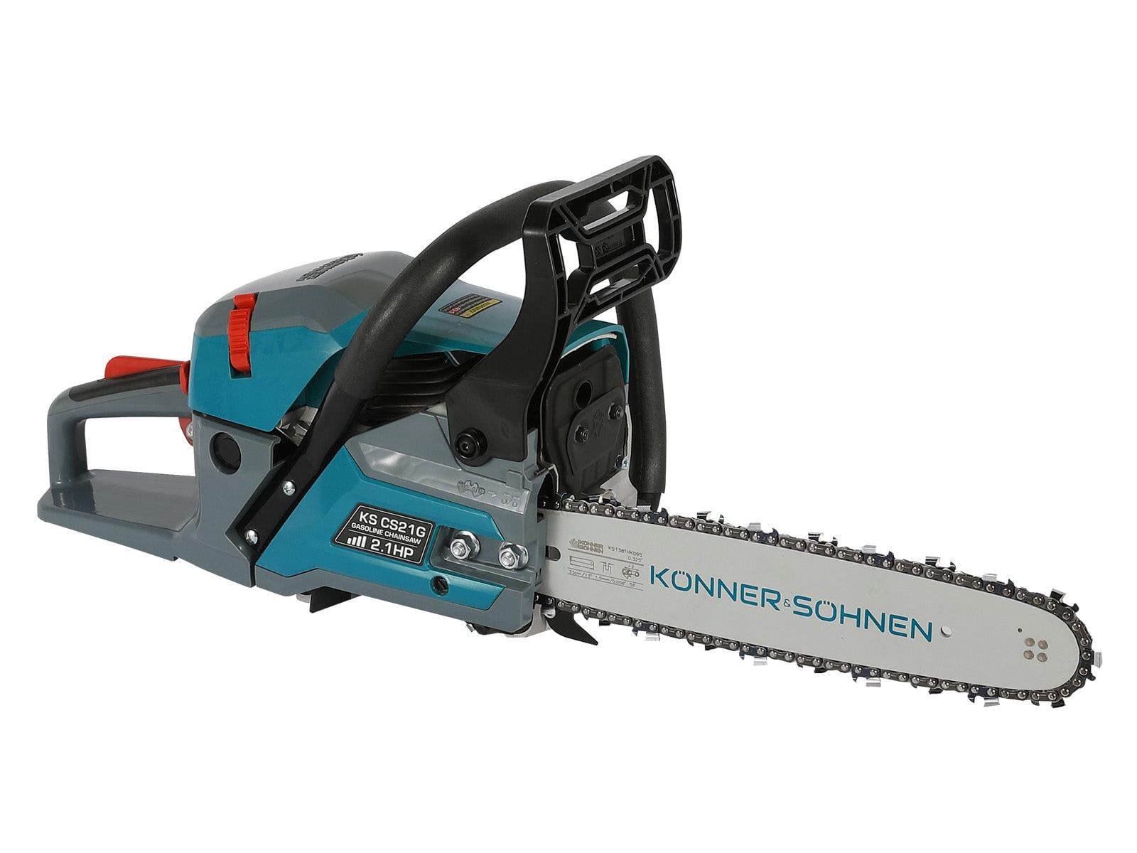 Бензопила цепная Konner&Sohnen KS CS21G-13 45 см³ 1,6 кВт шина 33 см (KS CS21G-13)
