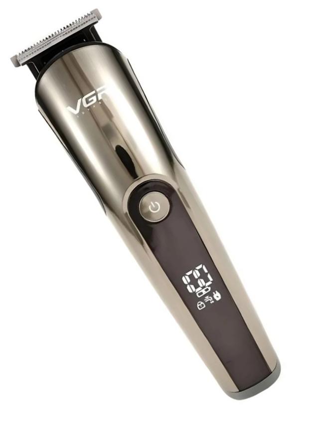 Триммер-машинка аккумуляторная VGR V-107 с комплектом насадок для бороды и усов 600 мАч 5 Вт (2390000034)