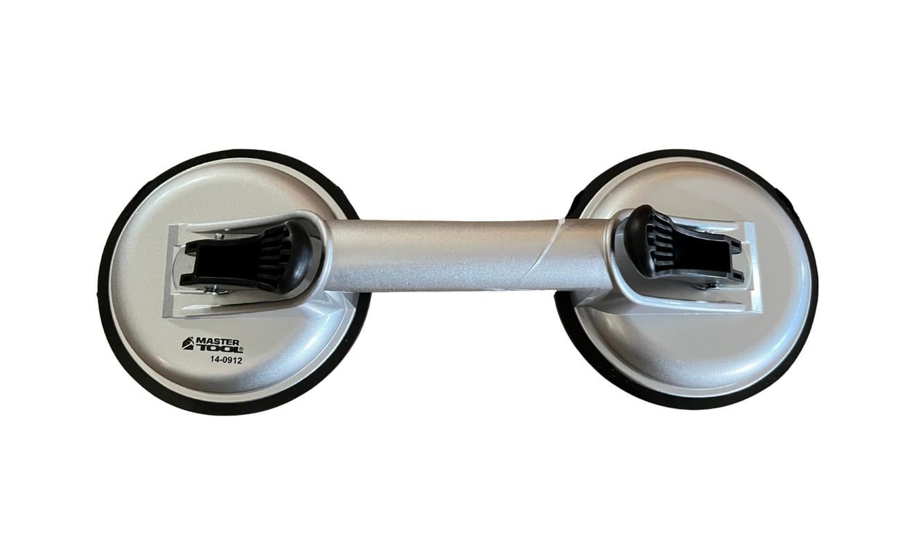 Держатель для стекла MasterTool вакуумный 123 мм 2в1 100 кг алюминий (14-0912)