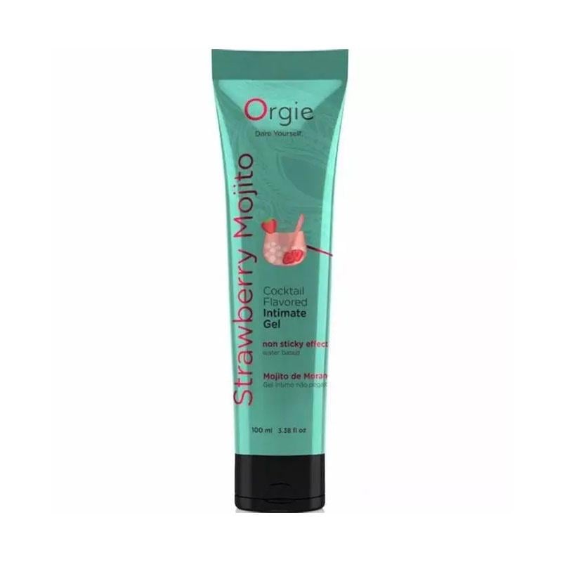 Лубрикант для оральных ласк Клубничное мохито Orgie Cocktail Flavored Intimate Gel Strawberry Mojito 100 мл (50180)
