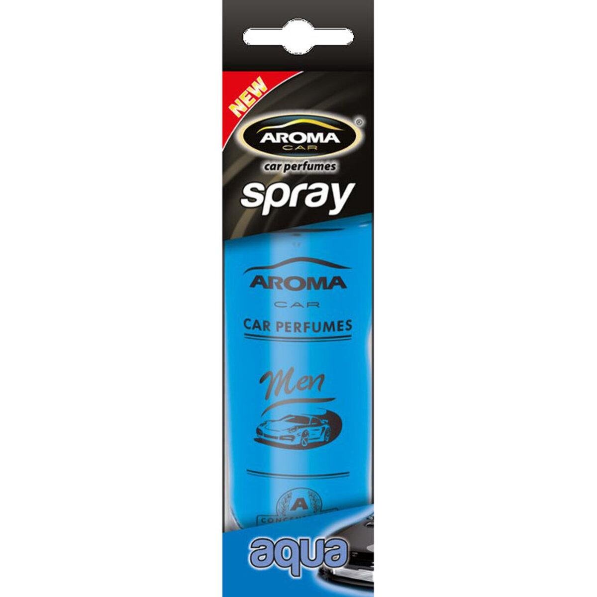 Ароматизатор для автомобиля Aroma Car Spray Men Aqua для салона автомобилей 50 мл