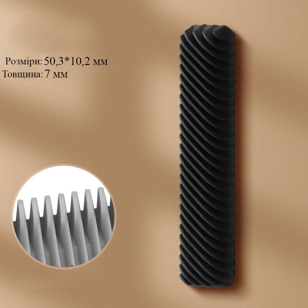 Стоппор для дверей и мебели универсальный самоклеющийся 10,2x50,3 мм Черный (TA0129_2) - фото 6 Стоппор для дверей и мебели универсальный самоклеющийся 10,2x50,3 мм Черный (TA0129_2) - фото 6