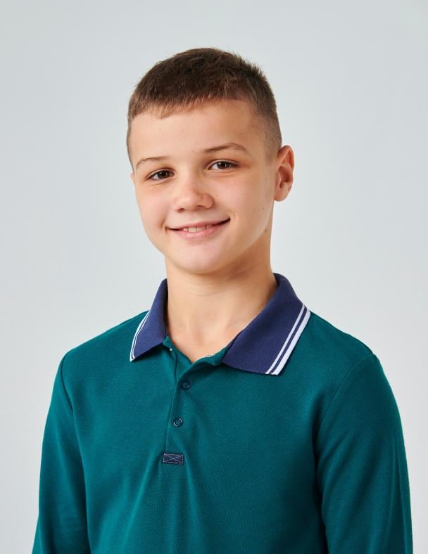 Поло для мальчика Smil 128 см Зеленый (114108) - фото 3 Поло для мальчика Smil 128 см Зеленый (114108) - фото 3