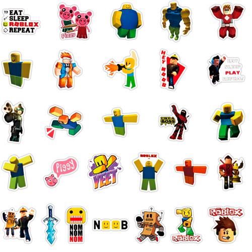 Набір наклейок Роблокс Roblox 50 шт.