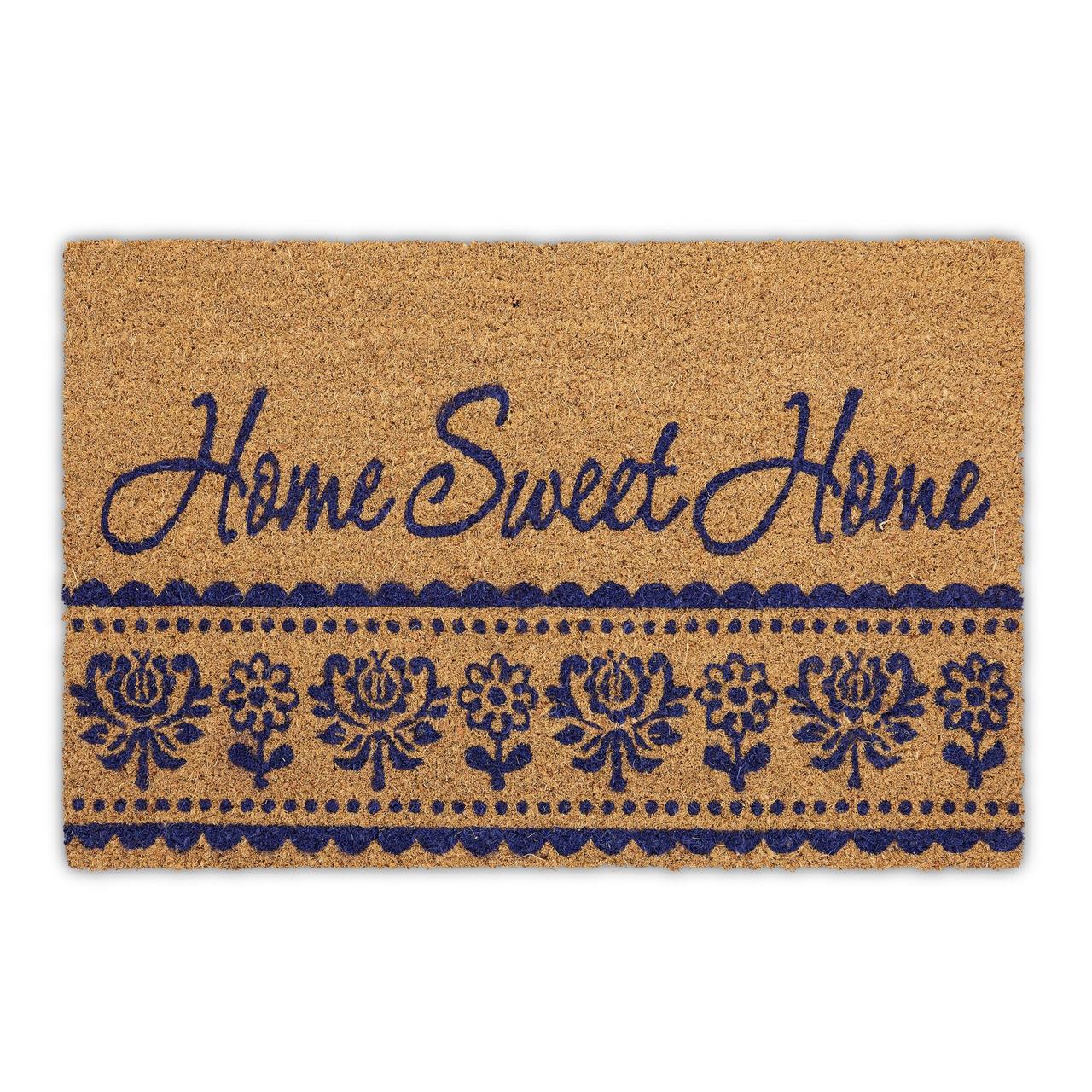 Коврик Relaxdays Home Sweet Home кокосовое волокно 60x40 см (10046183)