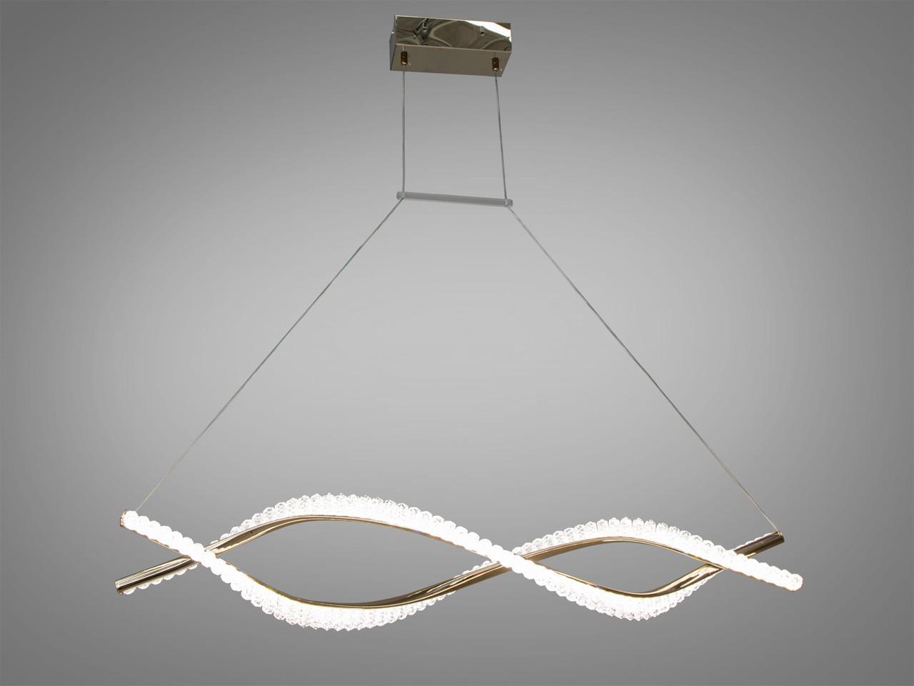 Люстра светодиодная EcoLed 55W 8112/900GD Золотой