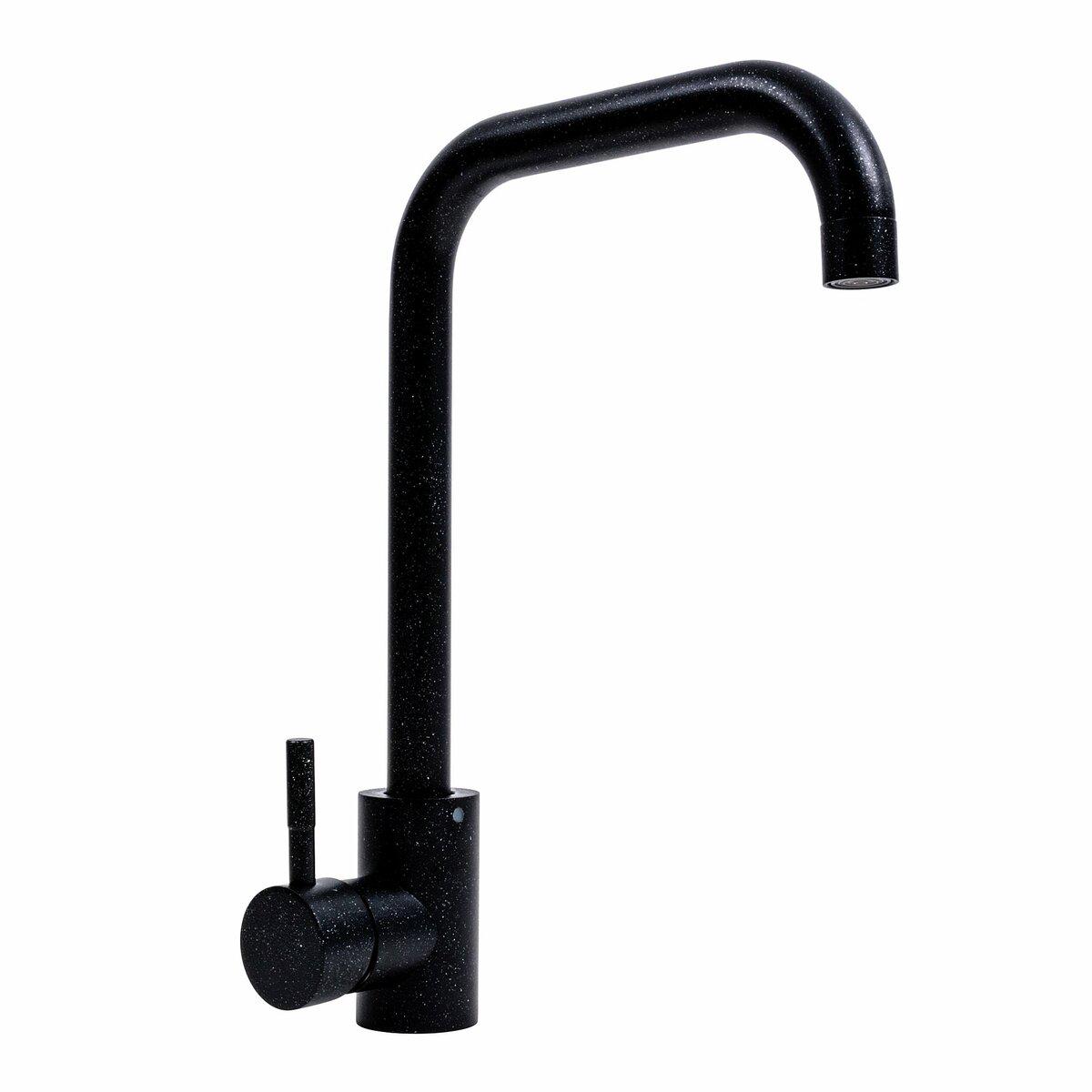 Смеситель кухонный Platinum NS02B 3008B-NA Черный металлик (PLTM-SP000039885)