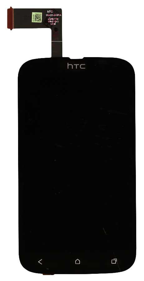 Матрица с тачскрином для телефона HTC Desire V T328W Черный