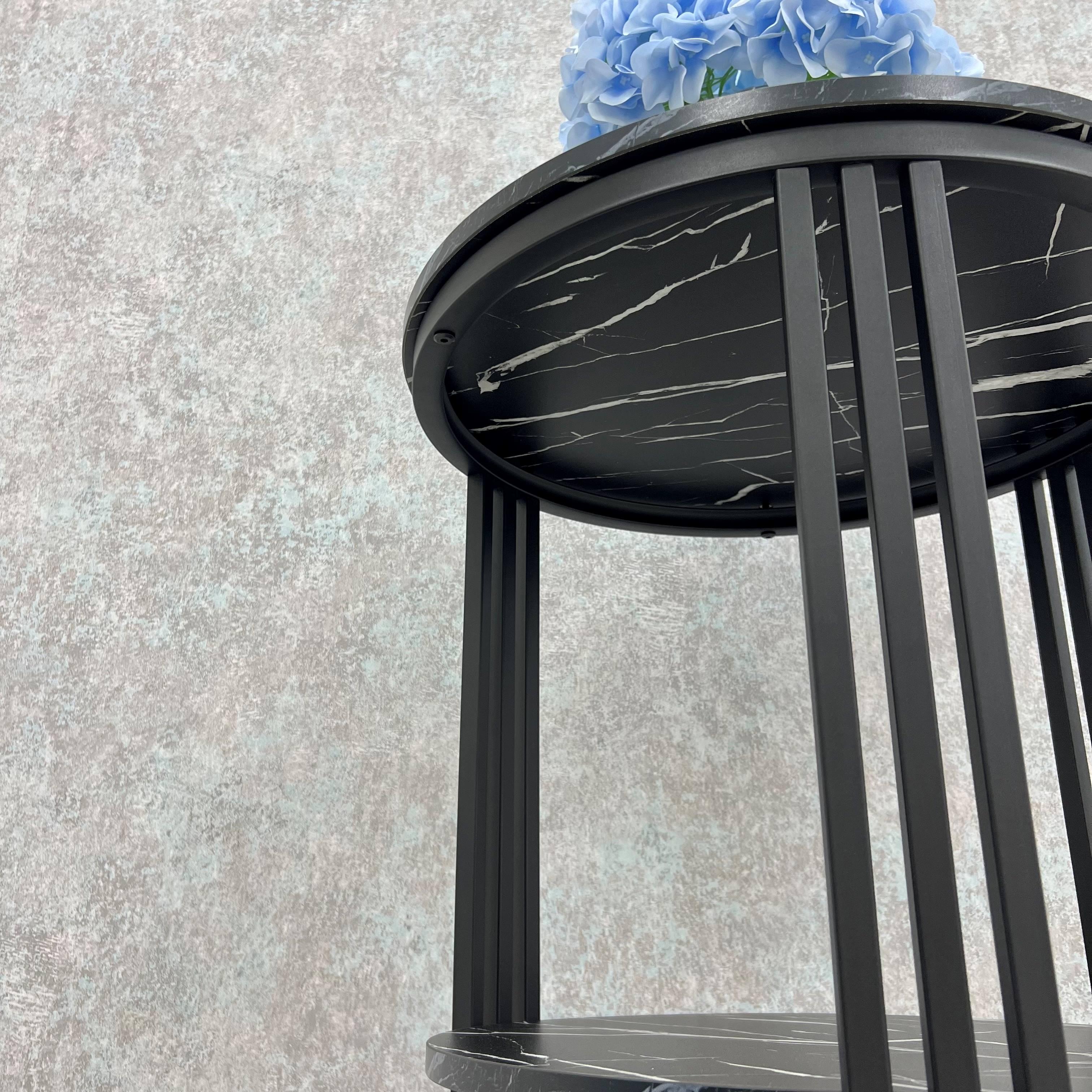 Столик журнальний Luminaria Axio Чорний мармур (29520858) - фото 5