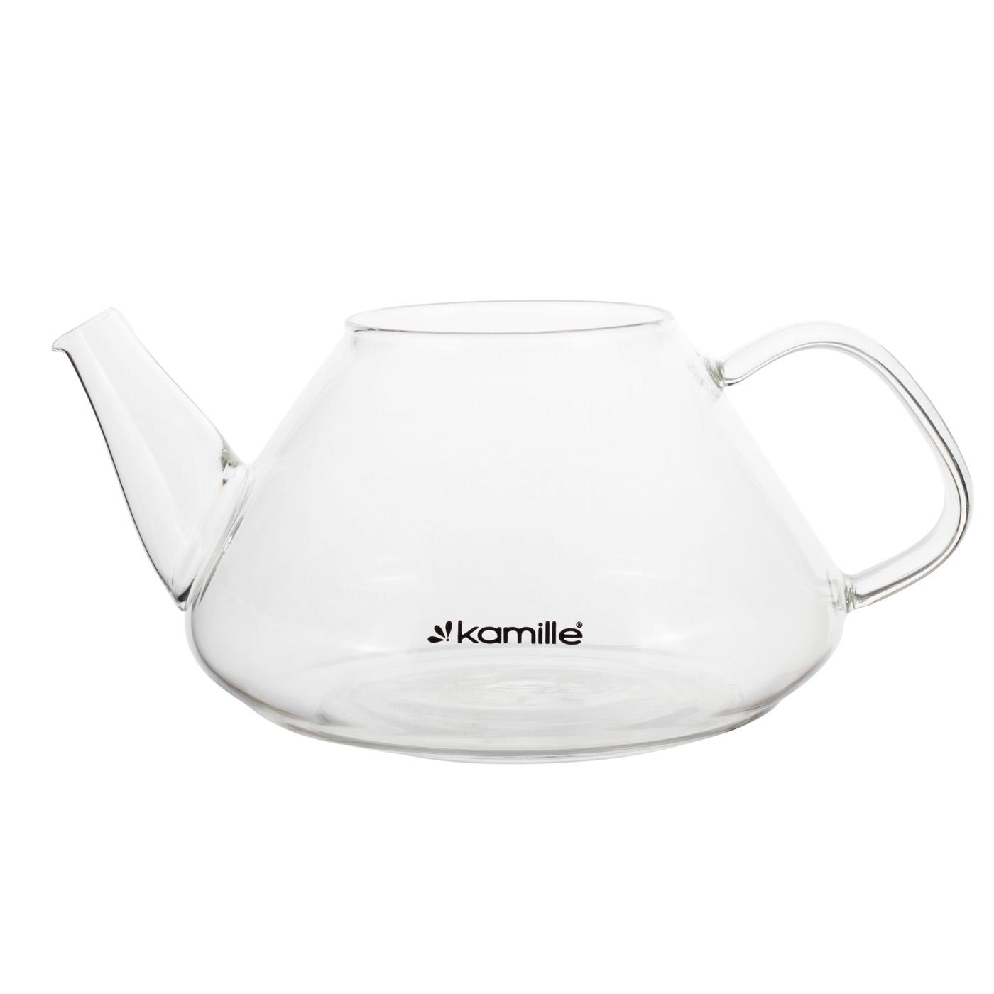 Заварник Kamille скло/нержавіюча сталь із знімним ситечком 700 мл (0772M) - фото 9