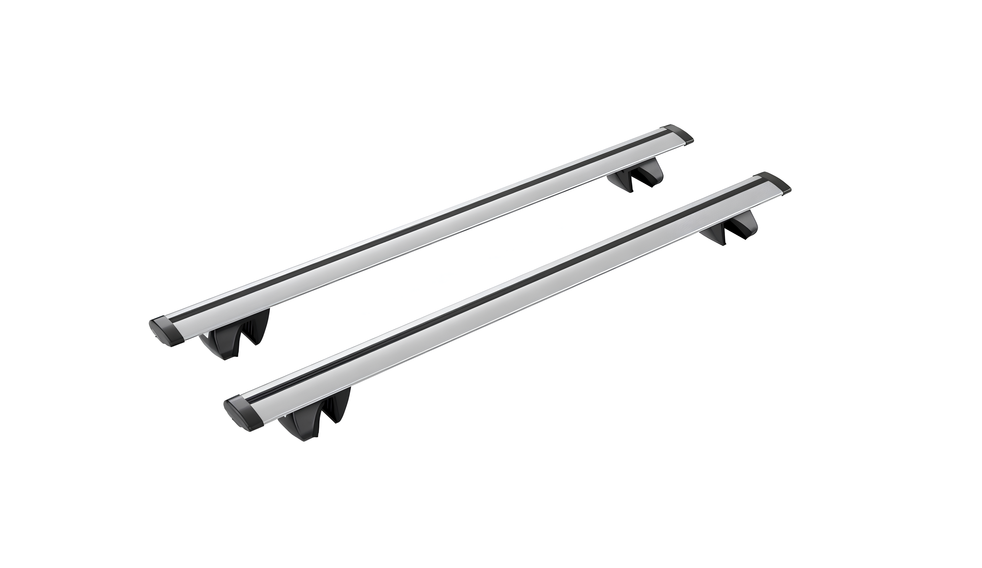 Багажник на рейлинги Amos Alfa Wind Dynamic 1,3 для MERCEDES EQE SUV X294 2023- (715111577)