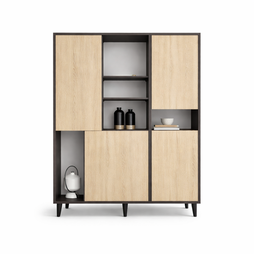 Шкаф Mebex 140х46х184 см (ROYALE4F1400DGDGDS)