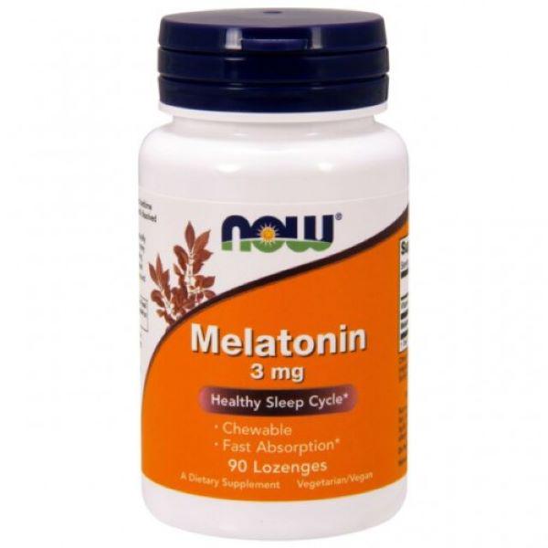 Мелатонин Now Melatonin 3mg 90 lozenges