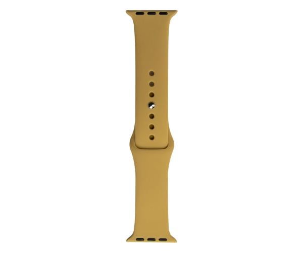 Ремешок Silicone One/Piece для Apple Watch 29 38/40 мм S Gold