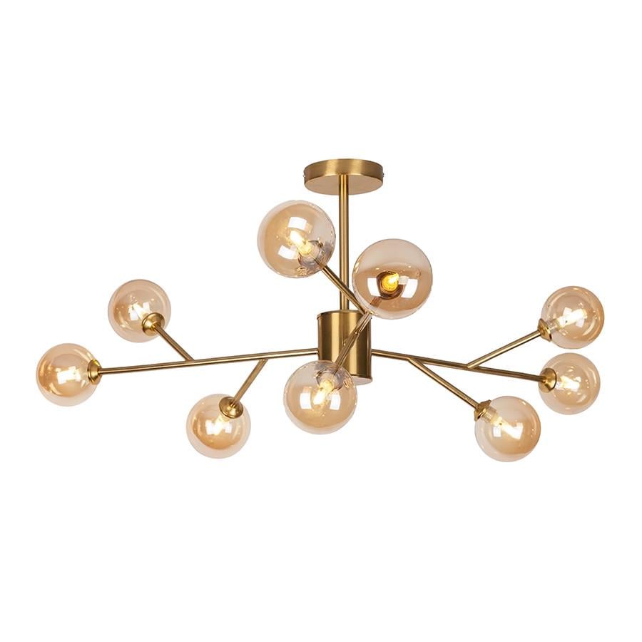 Люстра 7529806-9 BRZ/BR Бронза/Коричневий - фото 2