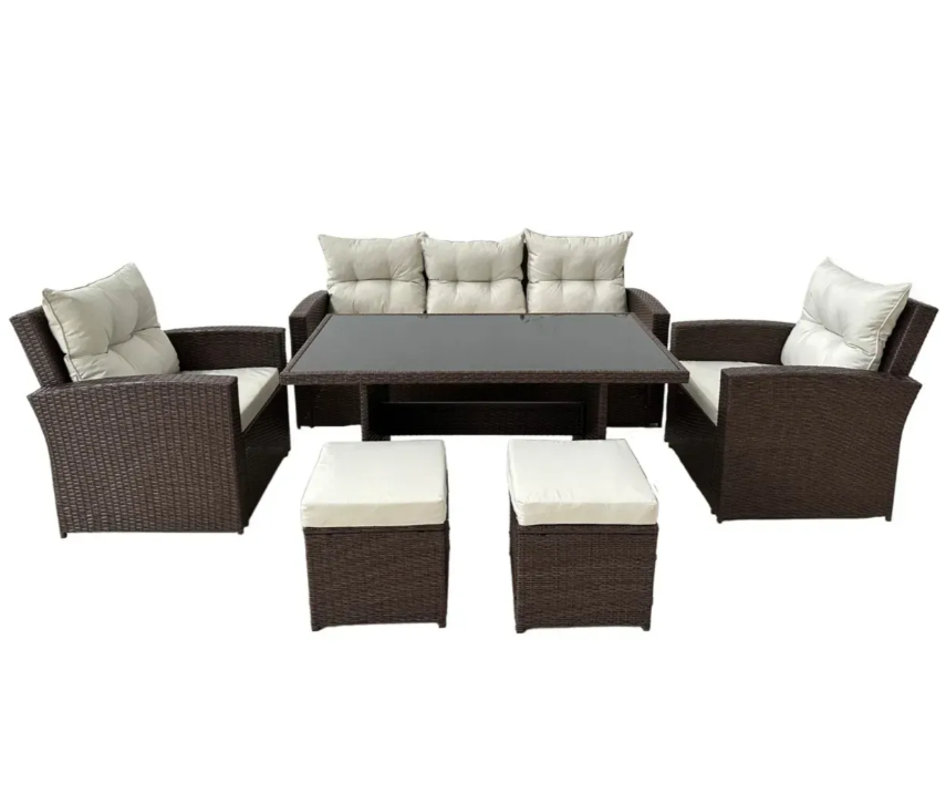 Комплект садових меблів GardenLine MARINNE III техноротанг (ABI8805-)