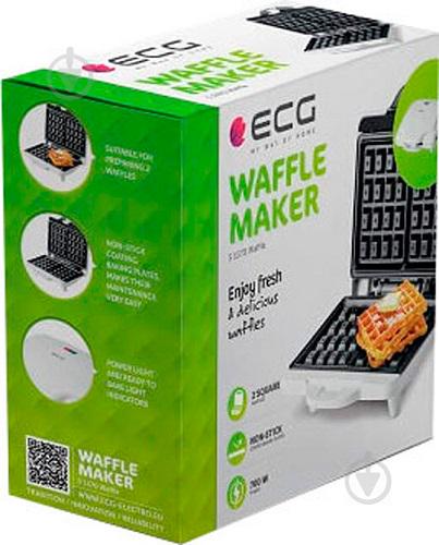 Вафельница для бельгийських вафель ECG S 1370 Waffle (3764) - фото 5