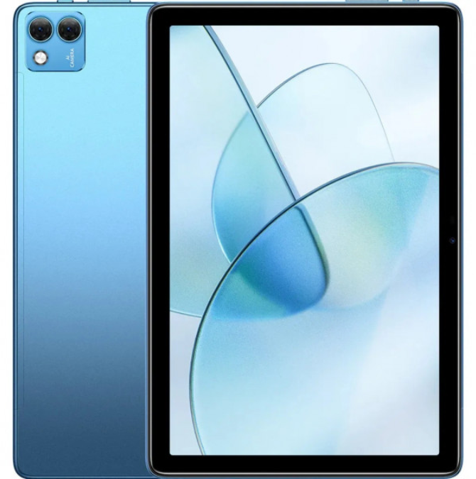 Планшет Doogee T10S FHD 6 GB 128 GB T606 6600 mAh 8+5 Мп LTE Metal 10,1" Blue (T10S_Blue)