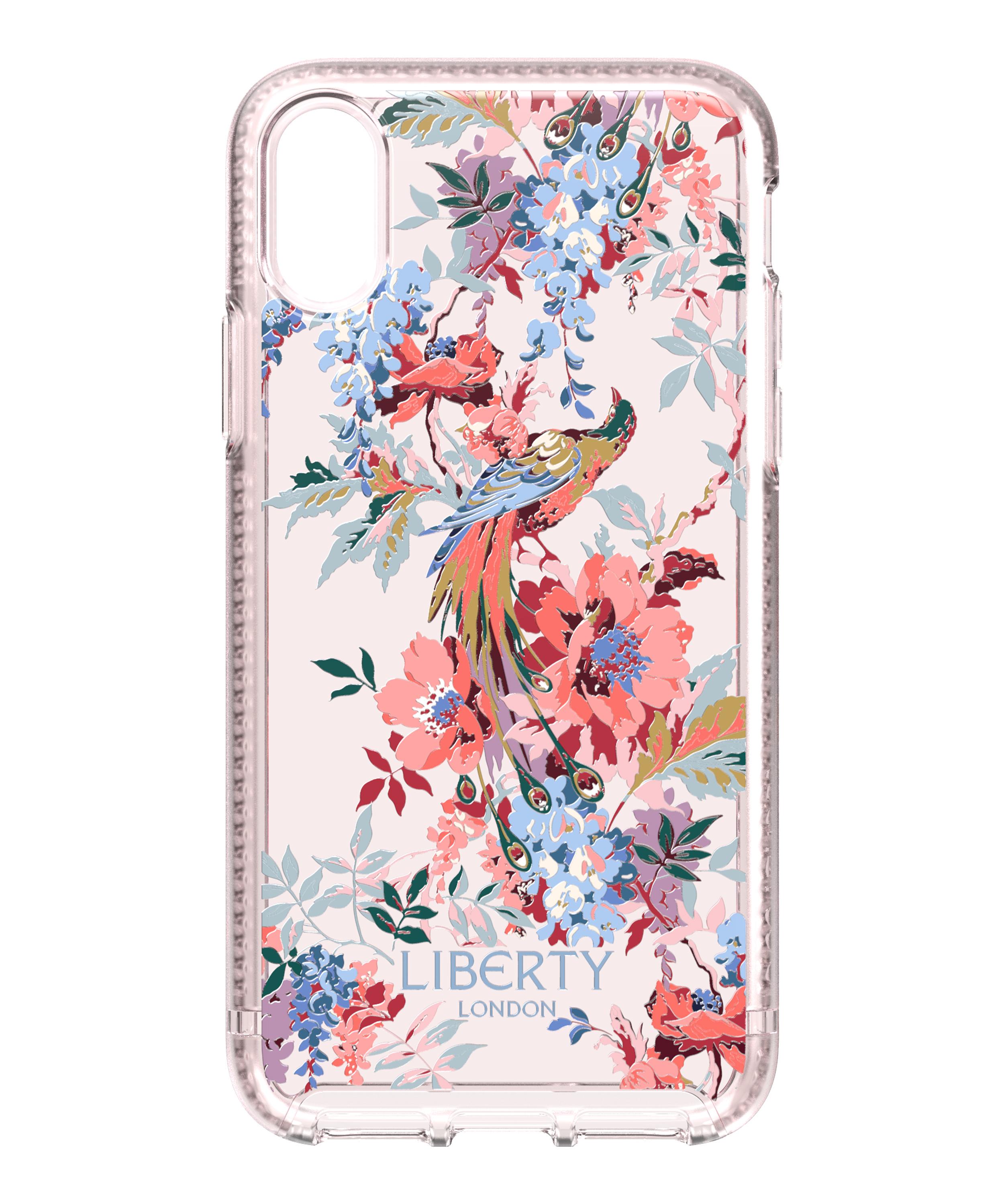 Противоударный чехол London tech21 Liberty для iPhone Xs Max Pure Print Delphine (11015696) - фото 6