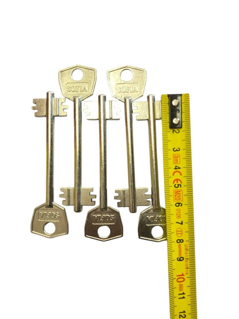 Замок врезной Sofia 10-37 1082 5 ключей - фото 3 Замок врезной Sofia 10-37 1082 5 ключей - фото 3