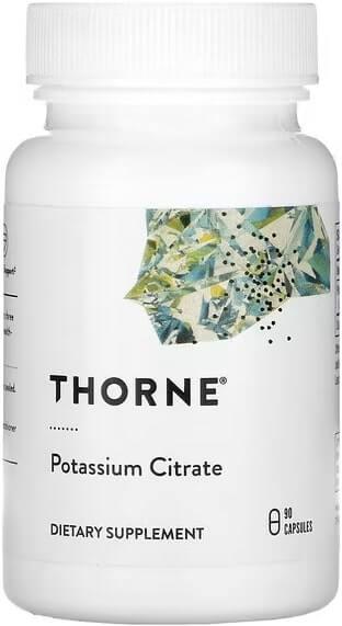 Калий Thorne Potassium Citrate 90 капс (THR-24002)